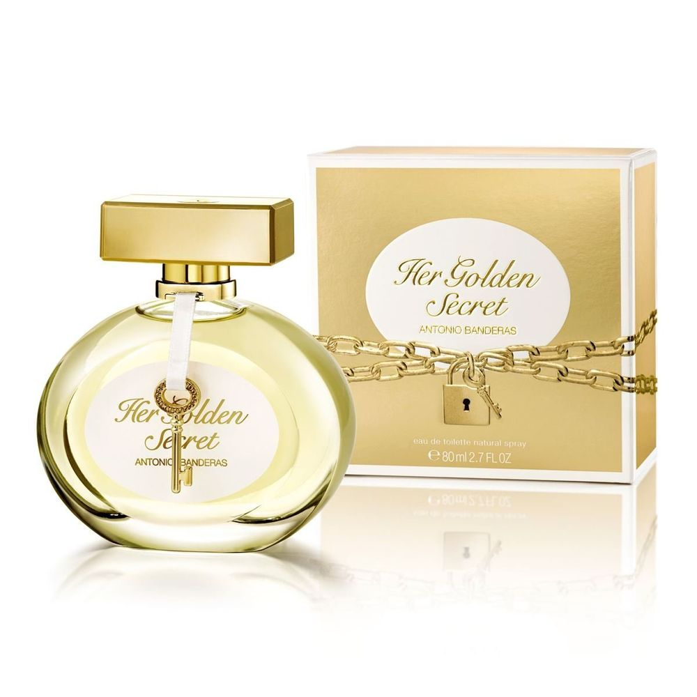 HER GOLDEN SECRET 80ML EDT ANTONIO BANDERAS DAMA
