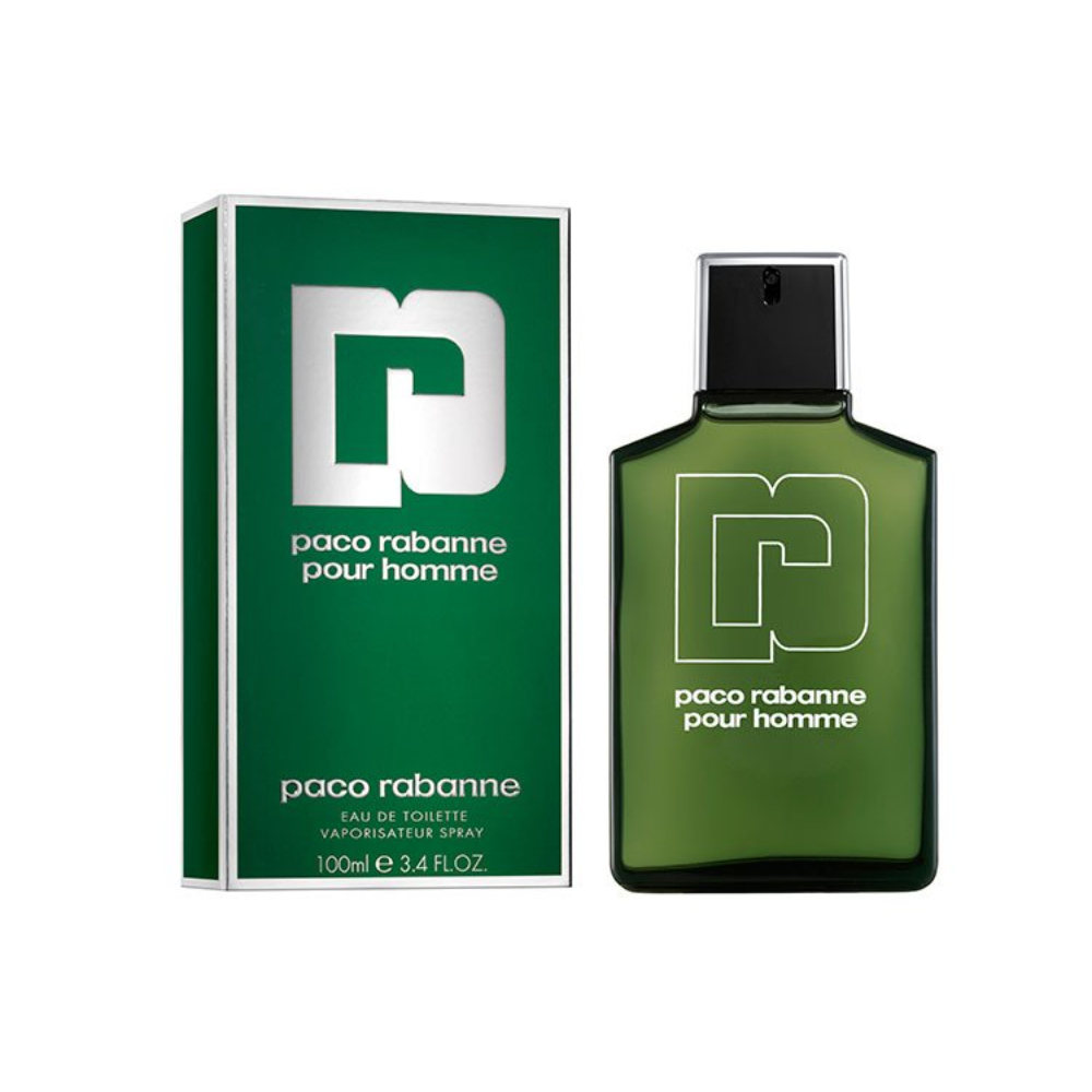PACO RABANNE POUR HOMME EDT 100 ML VARON ( CLASICO VERDE )