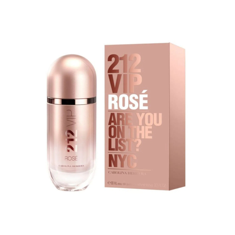CAROLINA HERRERA 212 VIP ROSE EDP 80 ML DAMA 