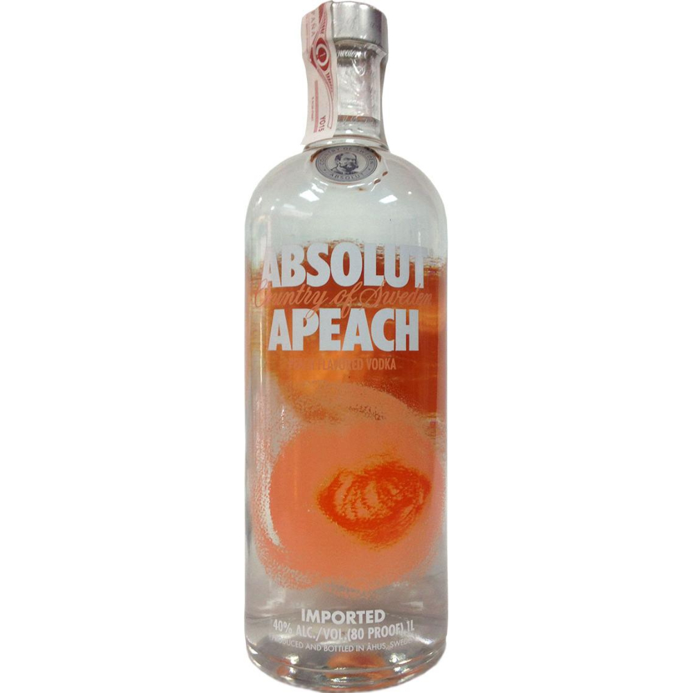 VODKA ABSOLUT APEACH 1 LT.