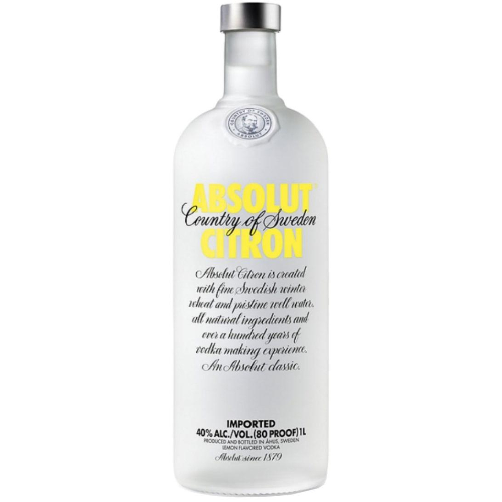 VODKA ABSOLUT CITRON 1 LT.