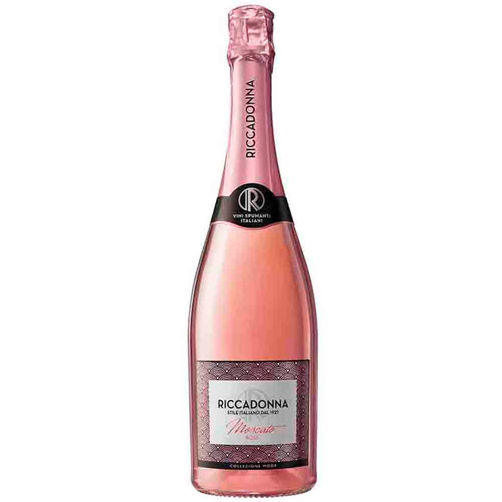 CHAMPAGNE RICCADONNA MOSCATO 750 ML.