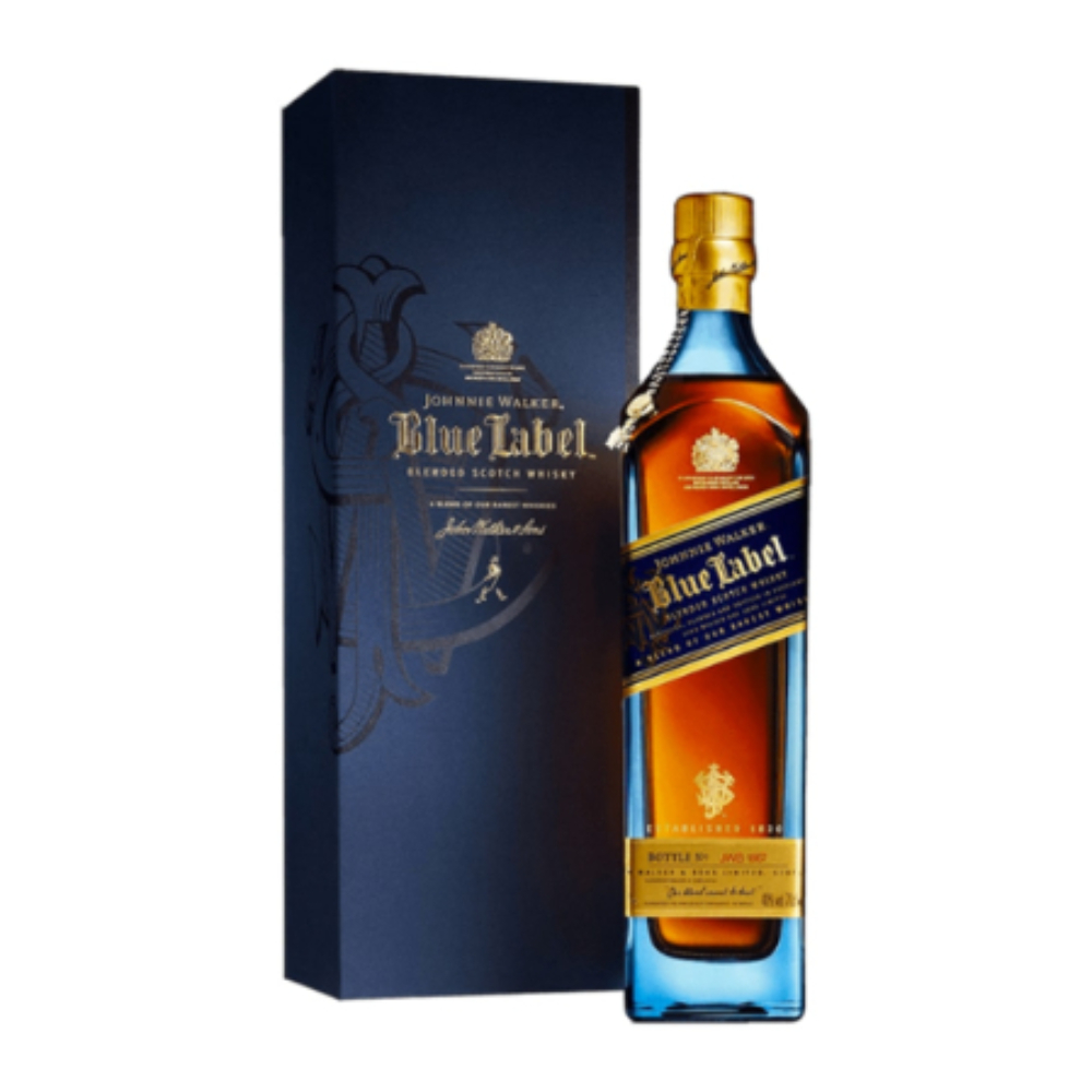 WHISKY JOHNNIE WALKER BLUE LABEL 750 ML.