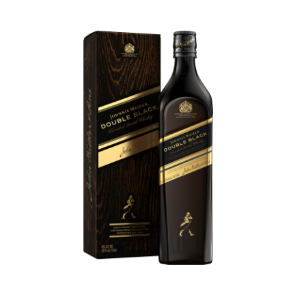 WHISKY JOHNNIE WALKER DOUBLE BLACK LABEL 750 ML.