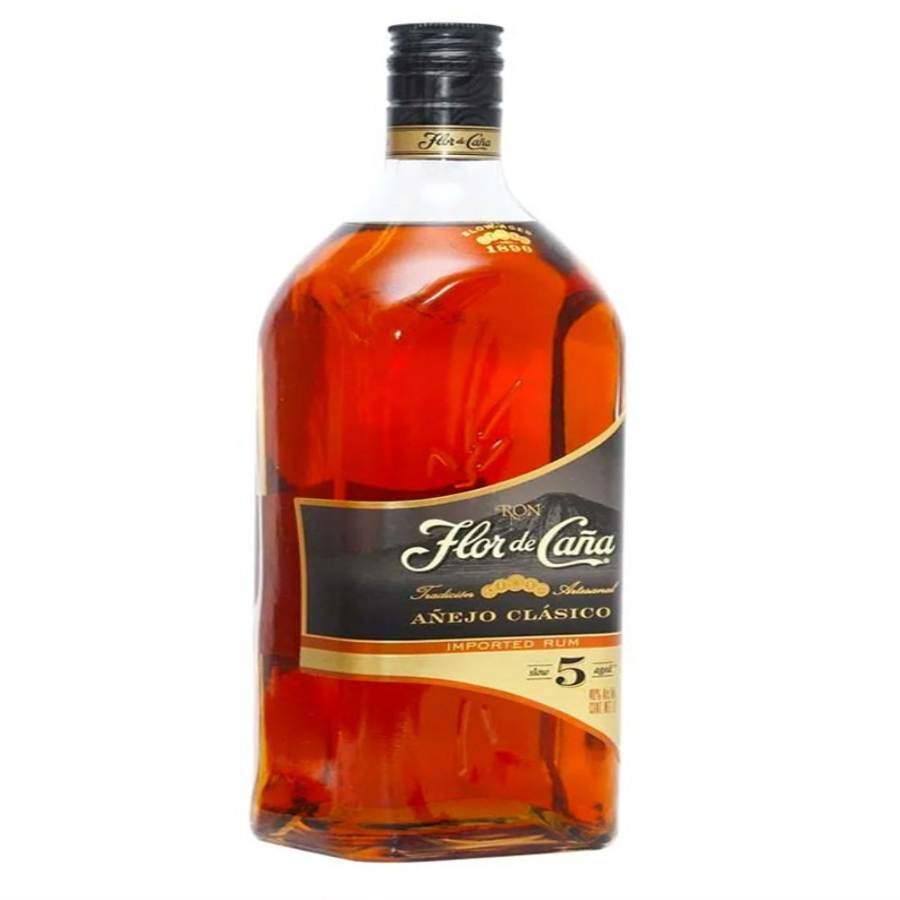RON FLOR DE CAÑA 5 AÑOS 1 LT.