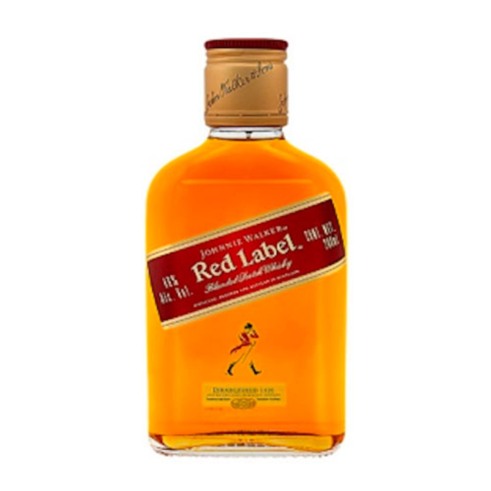 WHISKY JOHNNIE WALKER RED LABEL 200 ML (PETACA)