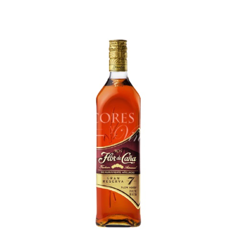 RON FLOR DE CAÑA 7 AÑOS 375 ML (PETACA)