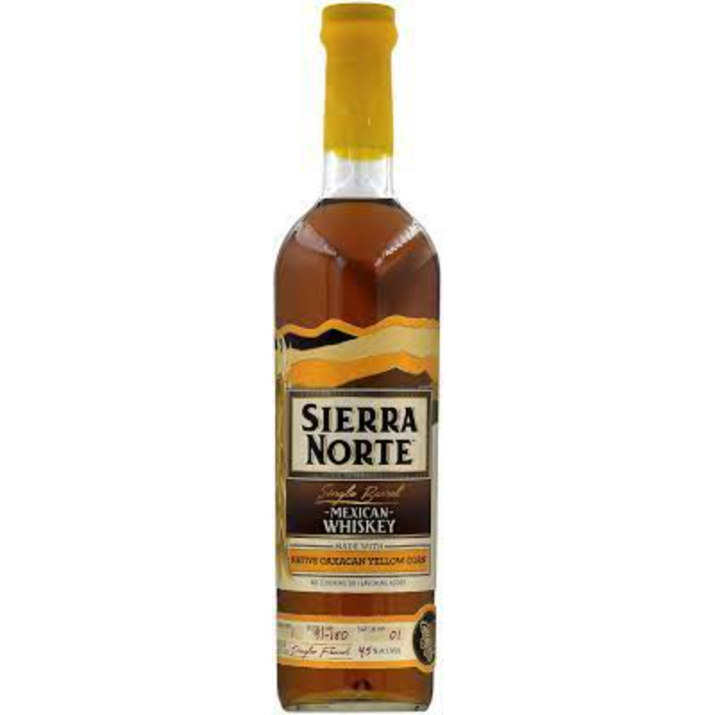 WHISKEY SIERRA NORTE MAIZ AMARILLO 750 ML 