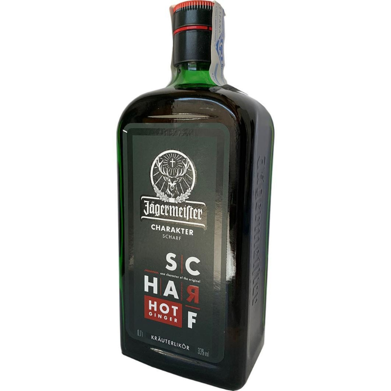 LICOR JAGERMEISTER CHARAKTER SCHARF + VASO 700ML