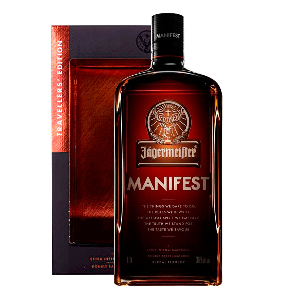 LICOR JAGERMEISTER MANIFEST 1 LT