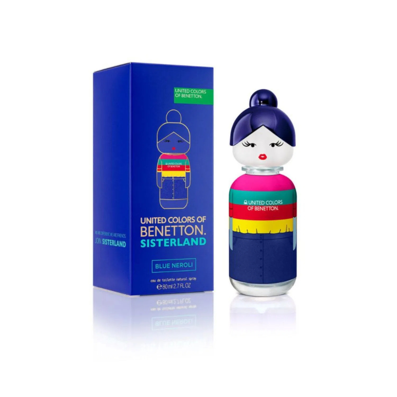BENETTON SISTERLAND BLUE NEROLI EDT 80 ML DAMA