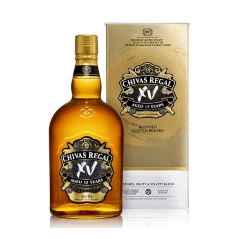 WHISKY CHIVAS REGAL XV 750 ML.
