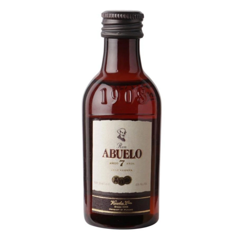 RON ABUELO 7 AÑOS 50 ML