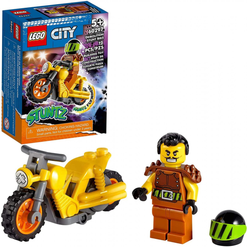 LEGO CITY 60297 BICICLETA ACROBATICA DE DEMOLICION 