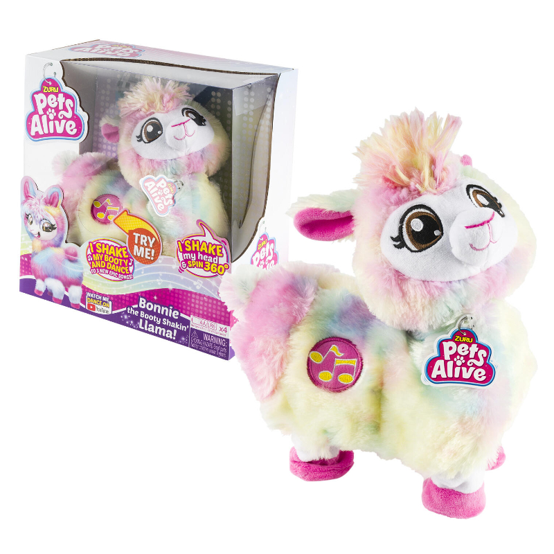 ZURU RAINBOW LLAMA PETS ALIVE ROBOTIC SERIES 2 9518 ZURU