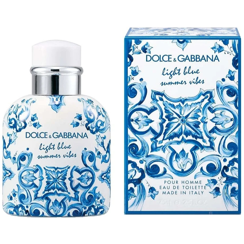DOLCE GABBANA LIGHT BLUE SUMMER VIBES POUR HOMME EDT 125 ML VARON