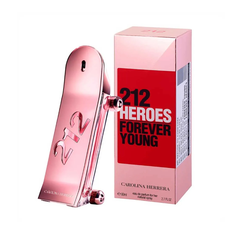 CAROLINA HERRERA 212 HEROES FOREVER YOUNG FOR HER EDP 80 ML DAMA