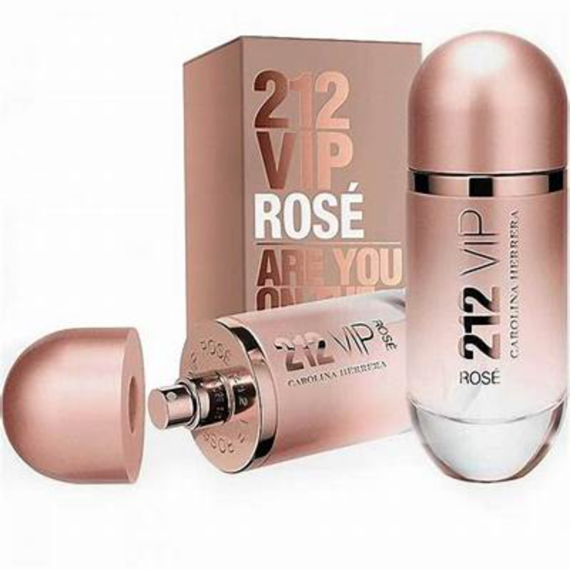 CAROLINA HERRERA 212 VIP ROSE EDP 80 ML + 10 ML DAMA